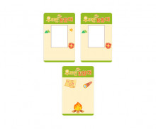 우리반 탐험대 명찰 (문구없음)