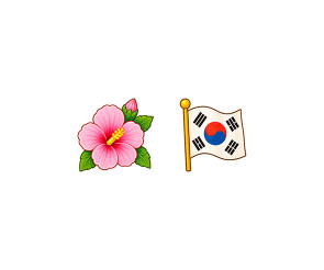 태극기, 무궁화