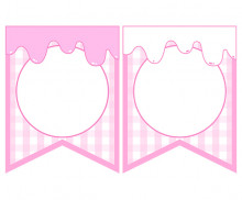 [개별도안] 케이크 가게 가랜드