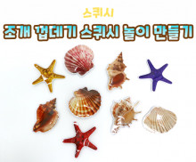 조개 껍데기 스퀴시 놀이 만들기