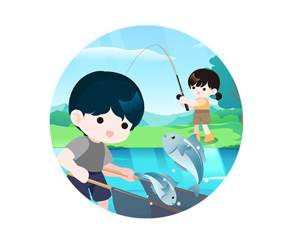 낚시 라벨