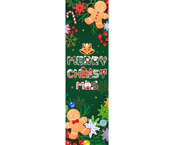 [개별도안] Merry Christmas 쿠키 세로 배너
