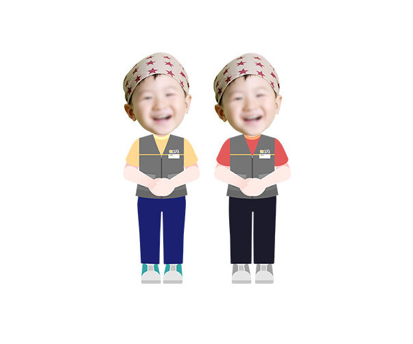 편의점 직원4 합성이미지