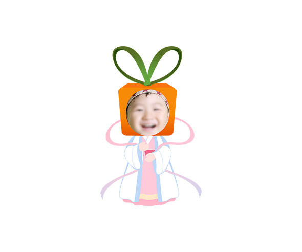 깍두기 선녀 합성이미지