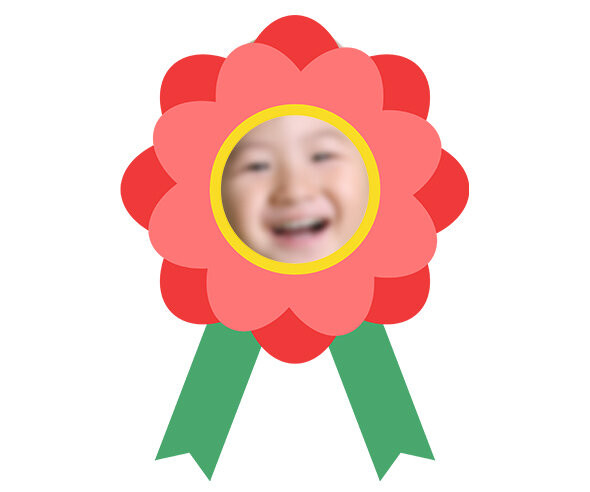 카네이션 브로치