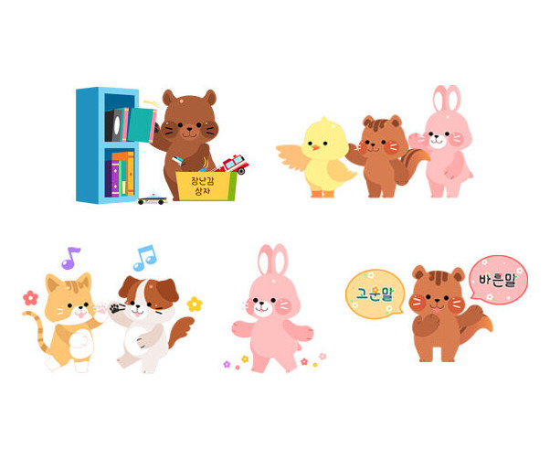 유아 긍정상황(동물)