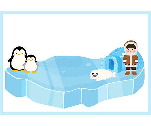 얼음 징검다리 놀이 (문구없음)