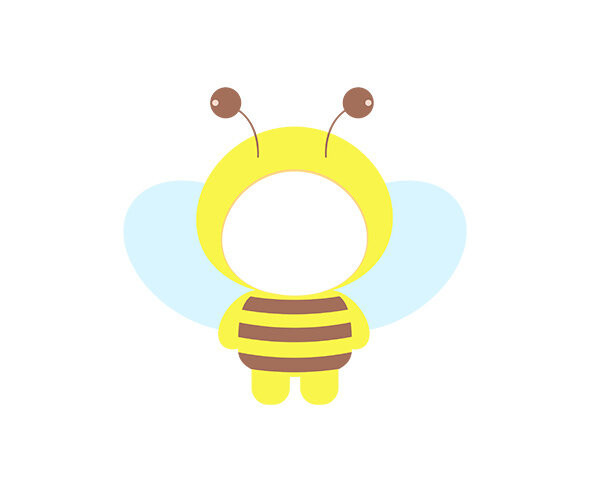 꿀벌 합성이미지