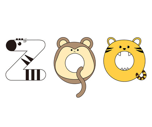 ZOO 레터링
