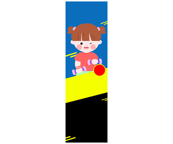 어린이 헬스클럽 배너(문구없음)