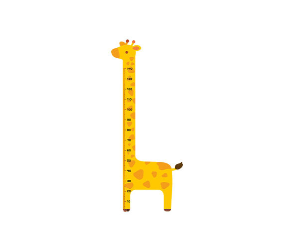 [개별도안] 기린 키재기 판