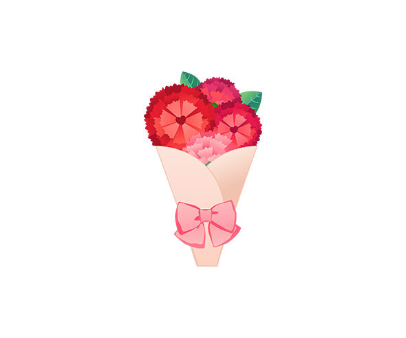 카네이션 꽃다발