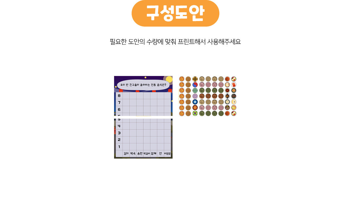 우리반이좋아하는전통음식그래프 우리반이좋아하는전통음식그래프