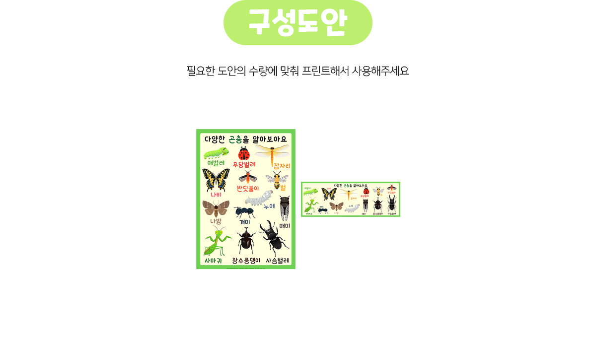 다양한곤충포스터