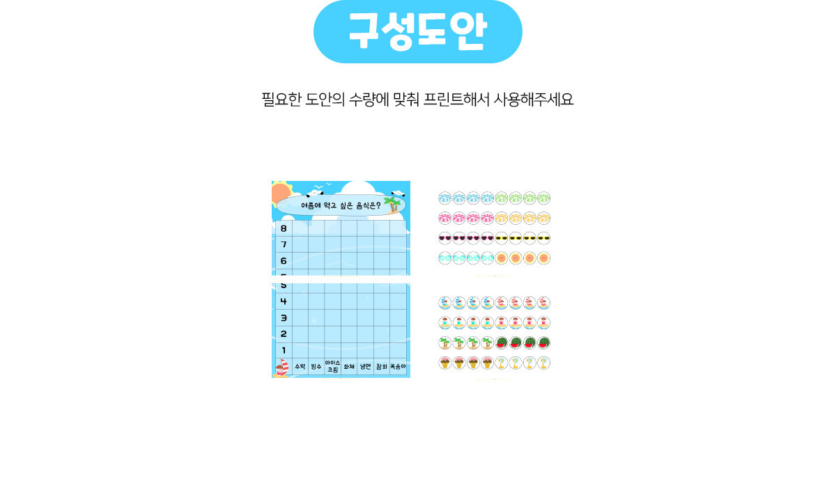 여름에먹고싶은음식그래프