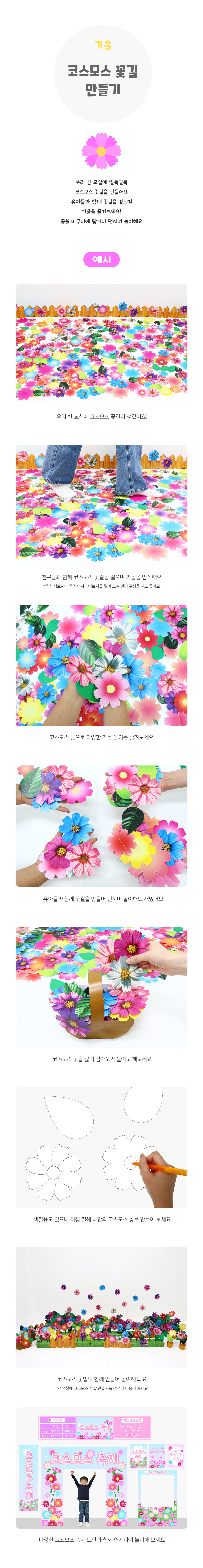 코스모스꽃길만들기