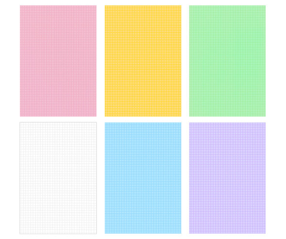 격자무늬 편지지