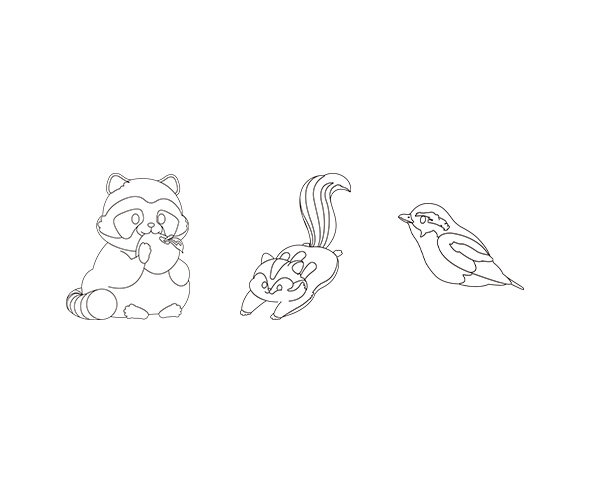 동물 색칠 모음