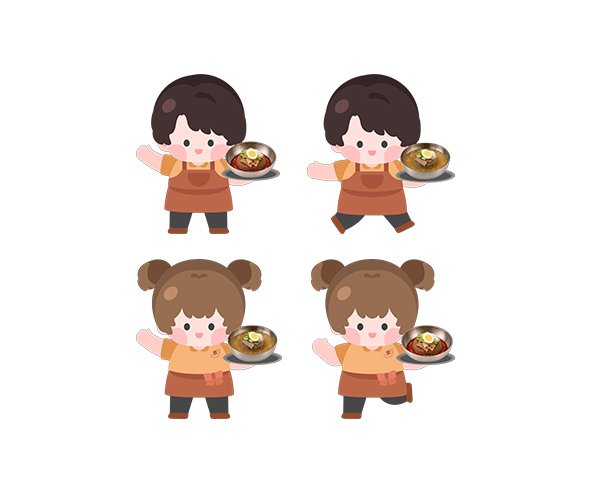 냉면 가게 직원