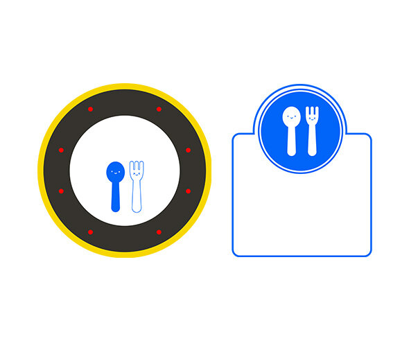 휴게소 진동벨(문구없음)