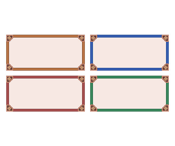 한복가게 안내판(문구없음)