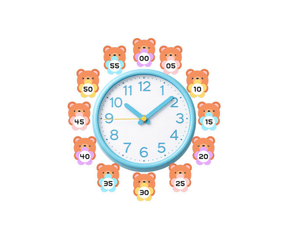 시계 분침 표시 (곰)