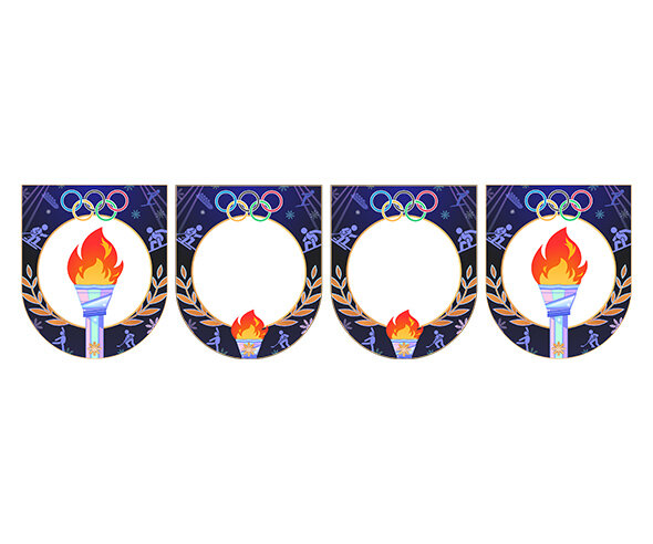 [개별도안] OLYMPICS 가랜드