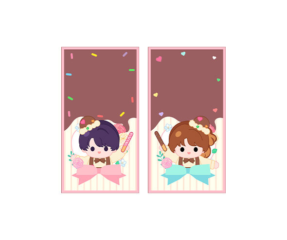 빼빼로 포장 합성 라벨3 (문구없음)