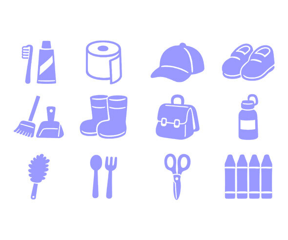 생활도구 아이콘