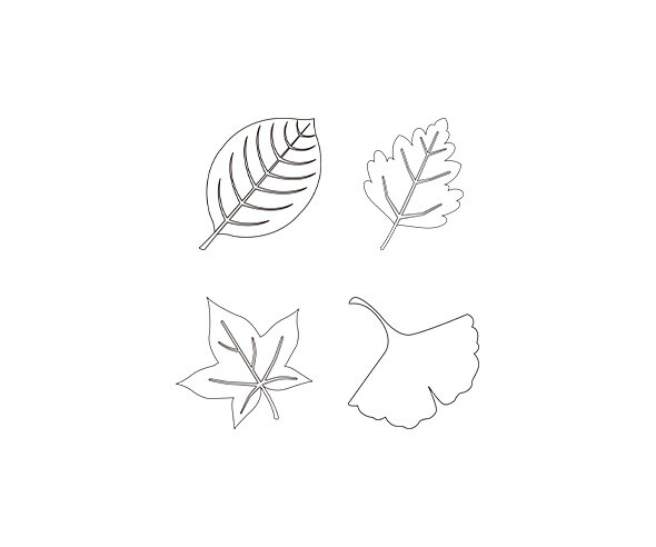 낙엽 색칠 모음