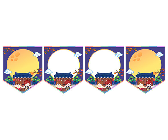 [개별도안] 풍성한 한가위 가랜드2