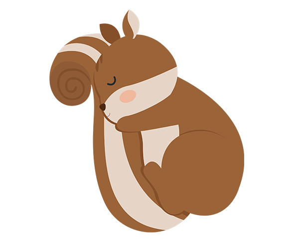 겨울잠 자는 다람쥐