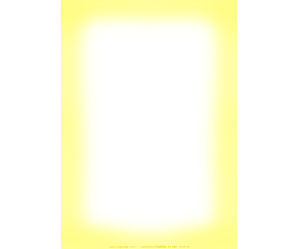 연노랑 모서리 그라데이션 테두리