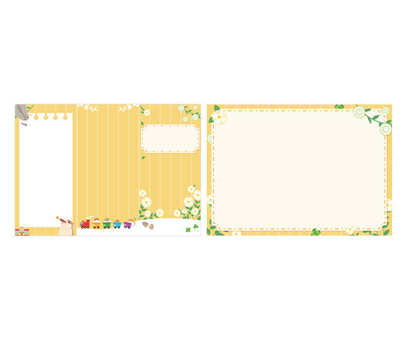 OT, 입학식 초대장(햄스터)