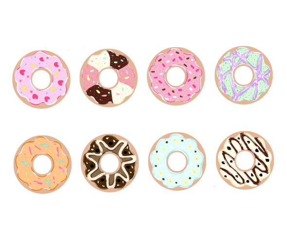 도너츠 8종