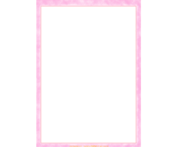 분홍 한지 테두리
