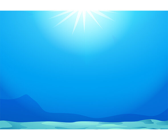 물 속 배경(물고기 없는)