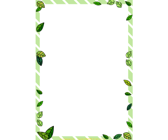 잎사귀 테두리