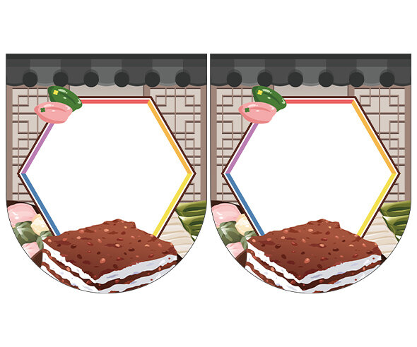 [개별도안] 전통 떡 방앗간 가랜드