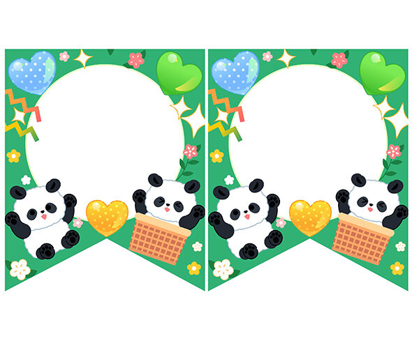 [개별도안] 입학 100일 축하해 가랜드