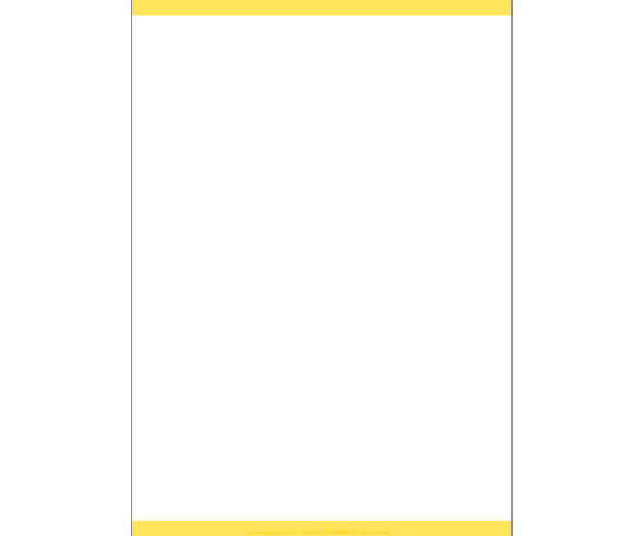 노랑 위아래 테두리