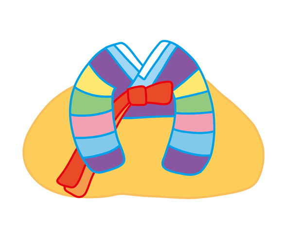 한복 합성이미지