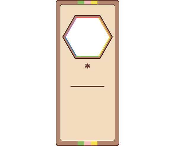 떡 방앗간 개별 메뉴판