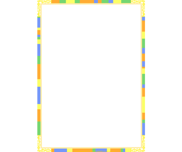 전통문양 테두리