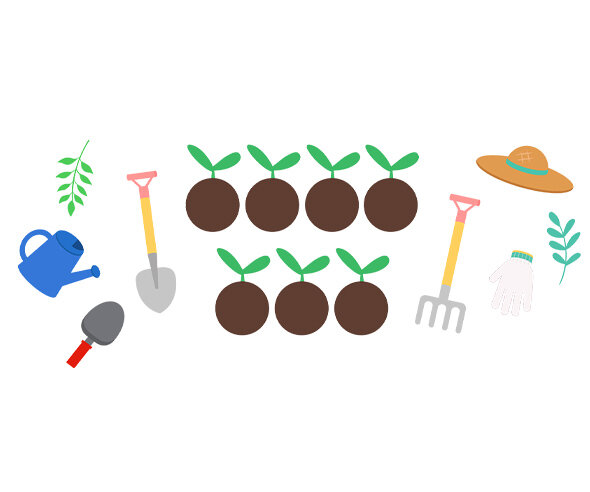 [개별도안] 4월 5일 식목일 초록을 심어요 가랜드