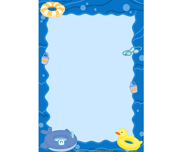 바다 물놀이 배경