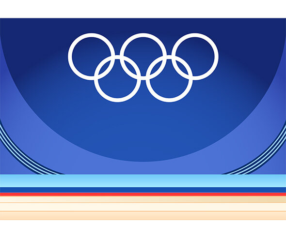 역도 경기장 배경