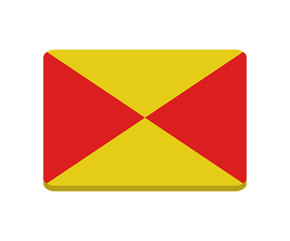 빨강 노랑 딱지