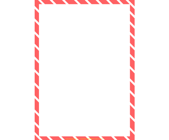빨강 사선 테두리
