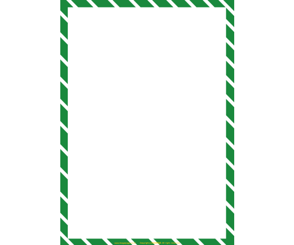 진초록 사선 테두리
